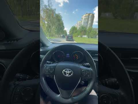 2017 TOYOTA AURIS TOURING SPORTS запуск двигателя