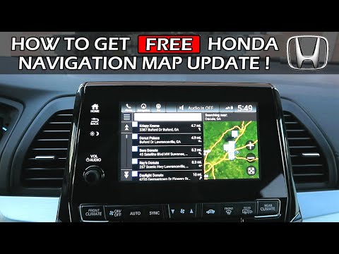 Absolut Ruckus Har lært How To Get FREE HONDA MAP Update - Garmin Navigation - YouTube