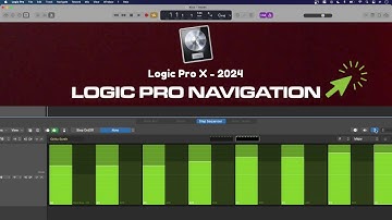 How to NAVIGATE Logic Pro X for BEGINNERS in 2024