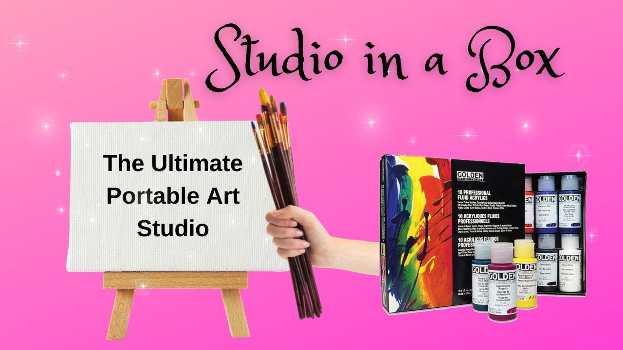 PORTABLE SKETCH KIT - JUST GO SKETCHING 5X5 SETUP! 