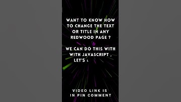 Change any title in Oracle Fusion Redwood Page, change any text in redwood page with JavaScript