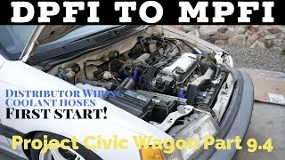 DPFI to MPFI Distributor & ECU Wiring Guide  8891 Civic & CRX