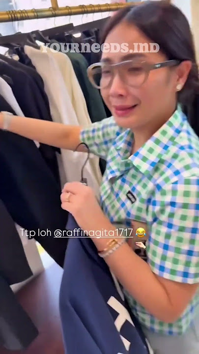 NAGITA SUDDENLY CRIED WHILE SHOPPING FOR CLOTHES IN KOREA BECAUSE OF RAFATHAR #yourneedsind #raff...