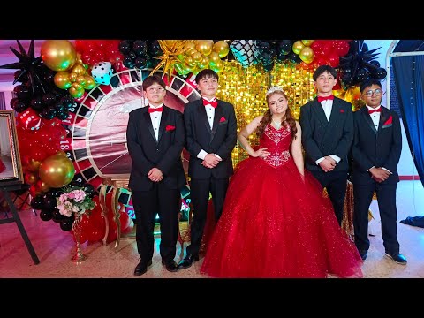 XV años Ayumi - Entrada y vals principal - Tematica de casino #xvs #casino
