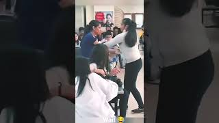 Girl vs Boy Fight