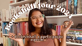 Bookshelf tour 2024 + Book Unhall 🍂🤎