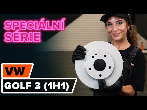 Jak vyměnit přední brzdové kotouče na VOLKSWAGEN GOLF 3 (1H1) [NÁVOD AUTODOC]