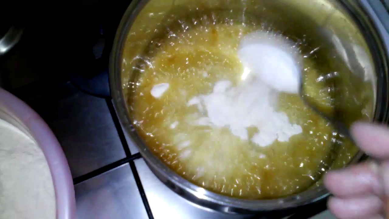 Как сделать халву в домашних условиях! Чеченская халва -Деман хьовла ...