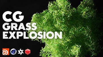 Grass Explosion in Houdini + Redshift | 30 Minute Tutorial