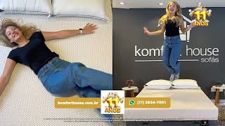 Confira o Colchão na Caixa Komfort House!
