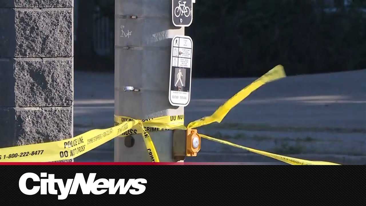 Youth cyclist seriously injured in SW Calgary crash - YouTube
