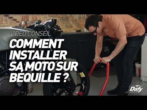 Vidéo: Comment utiliser une béquille arrière pour moto ?