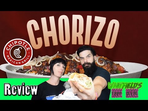 Chipotle – NEW Chorizo Burrito – REVIEW!