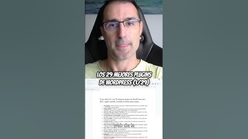 Los 29 mejores plugins de WordPress (1/29) #mejoresplugins #pluginsWordPress #WordPress