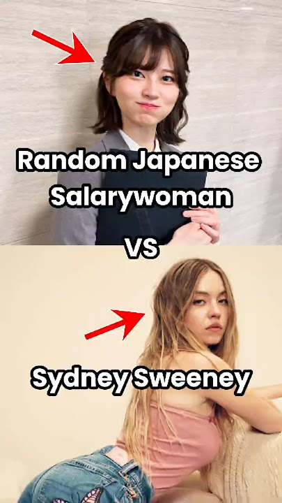 A Random Japanese Salarywoman or Sydney Sweeney?! #Japan