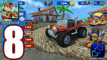 Beach Buggy Racing Android Walkthrough - Part 8 - Chowder Bowl 8 - Boss