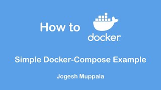 Simple Docker-Compose Example (Exercise)