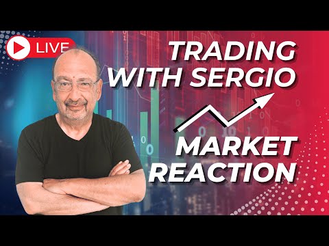 TRADING WITH SERGIO - QUIET BEFORE THE STORM IN STOCKS & CRYPTO? LIVE Q&A!