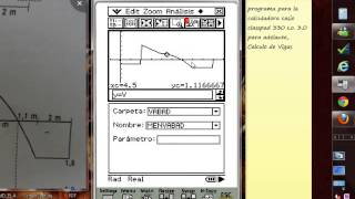 VIGAS EN CASIO CLASSPAD 330