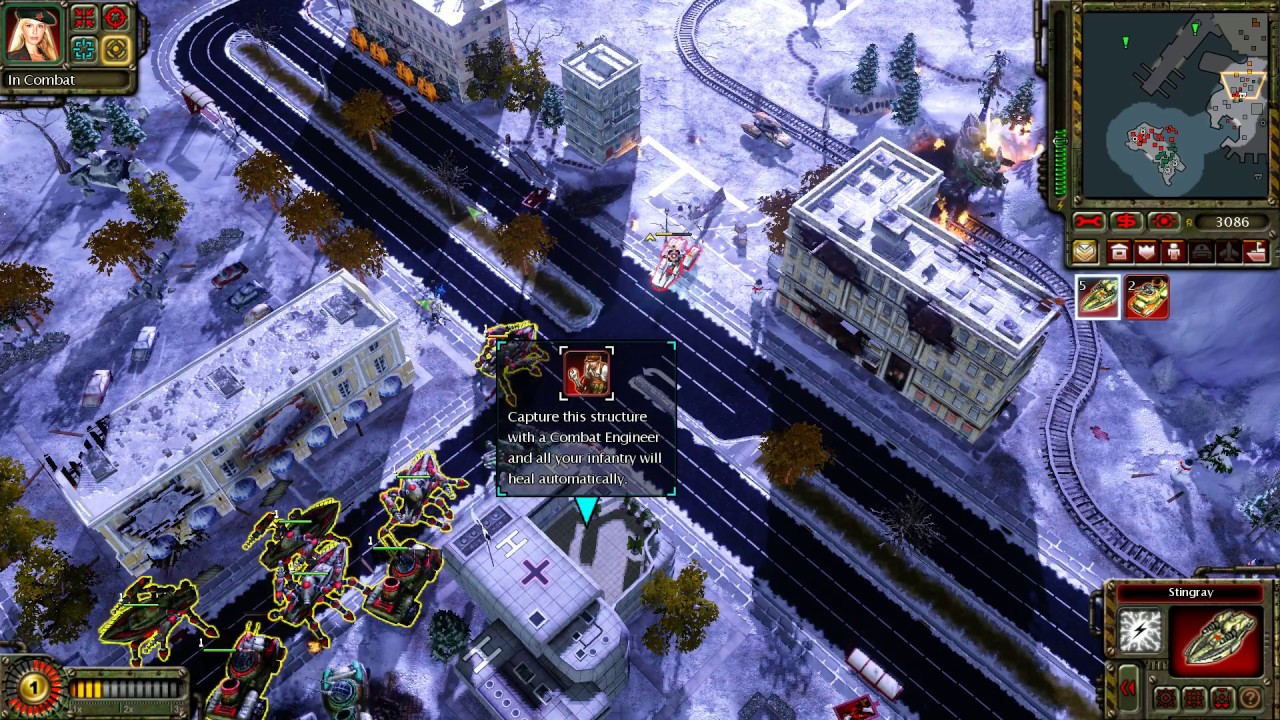 Command & Conquer Red Alert 3 - Soviet Mission #3 - Vladivostok - Taking Back Ice Harbor