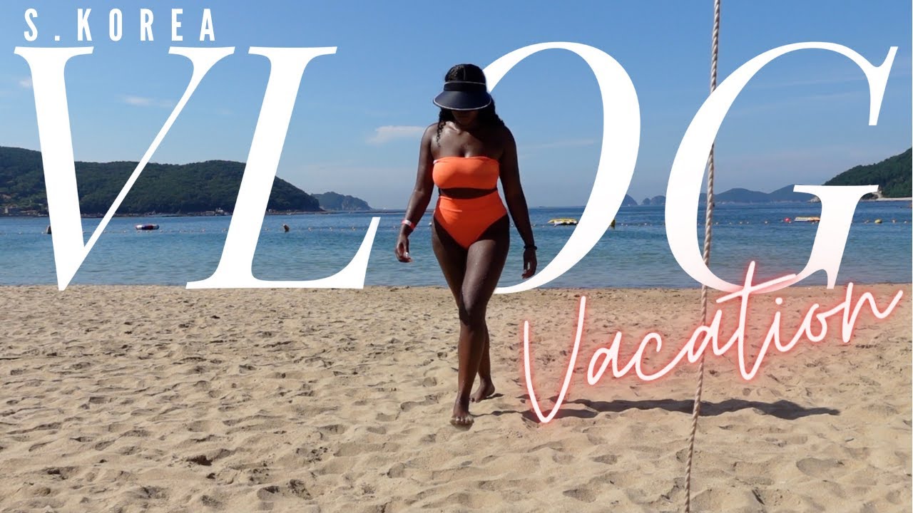SUMMER VACATION IN KOREA | KOREA TRAVEL VLOG | Namhae Island, Geoje, Busan | Black in Korea