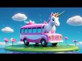 Unicorn Bus Ride Adventure 🦄🚌 | Magical Kids Song | Fun Fantasy Nursery Rhyme