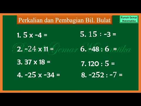 MENGHITUNG PERKALIAN DAN
