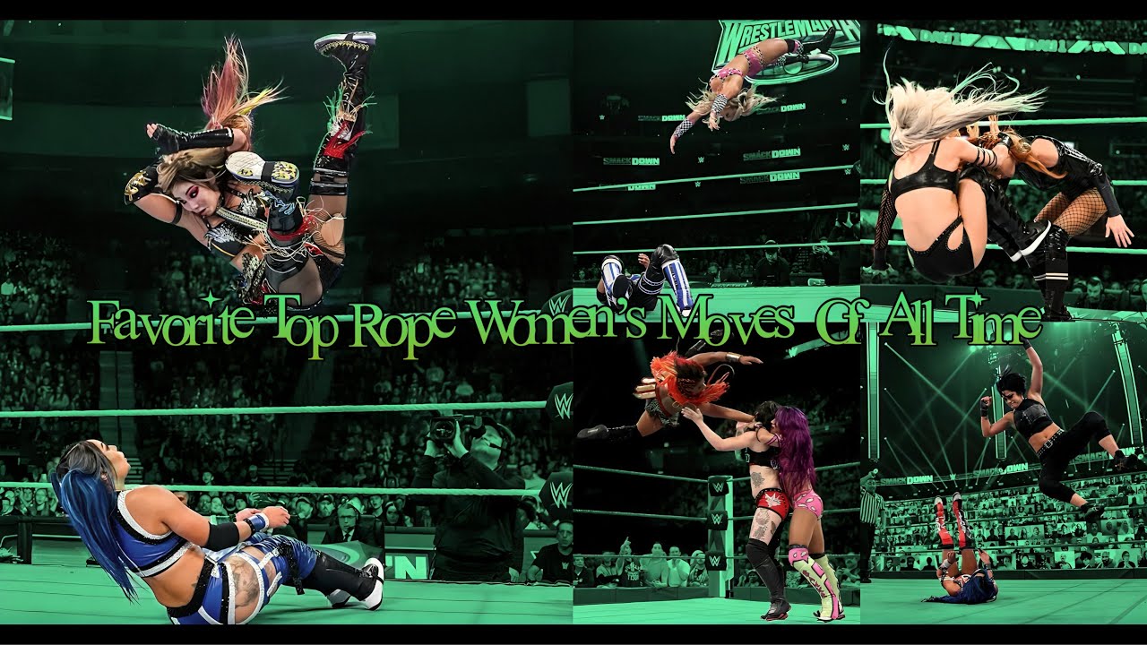 My Favorite Top Rope/Diving WWE Womens Moves[Untouchable Boss] - YouTube