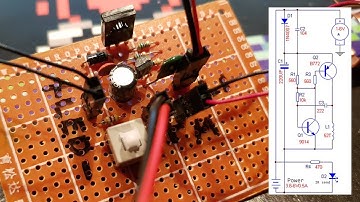 Building the Power Supply for the Rotating Cross LED dot matrix DIY Kit