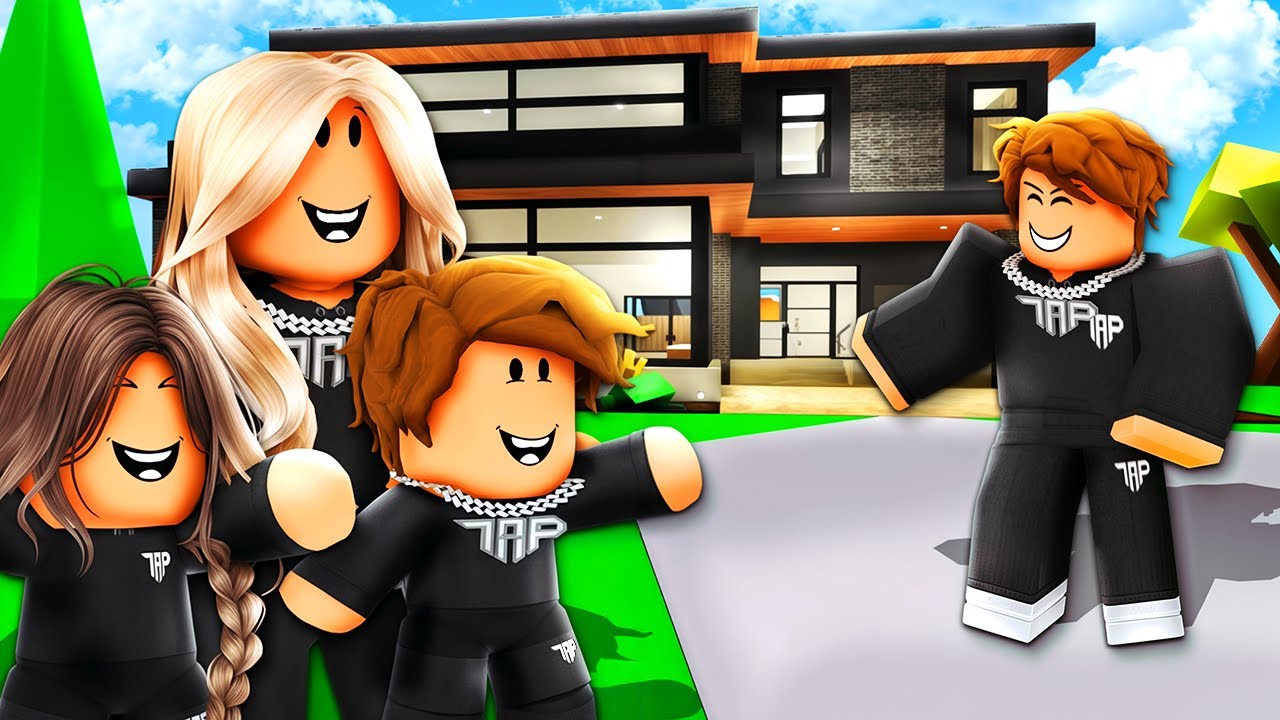 Suprising FAMILY with My *NEW* House.. (Brookhaven RP)