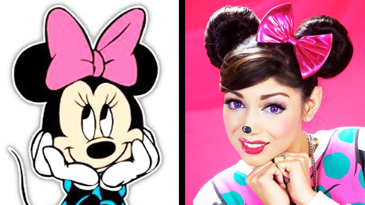 Minnie Mouse Hair Buns Charisma Star YouTube