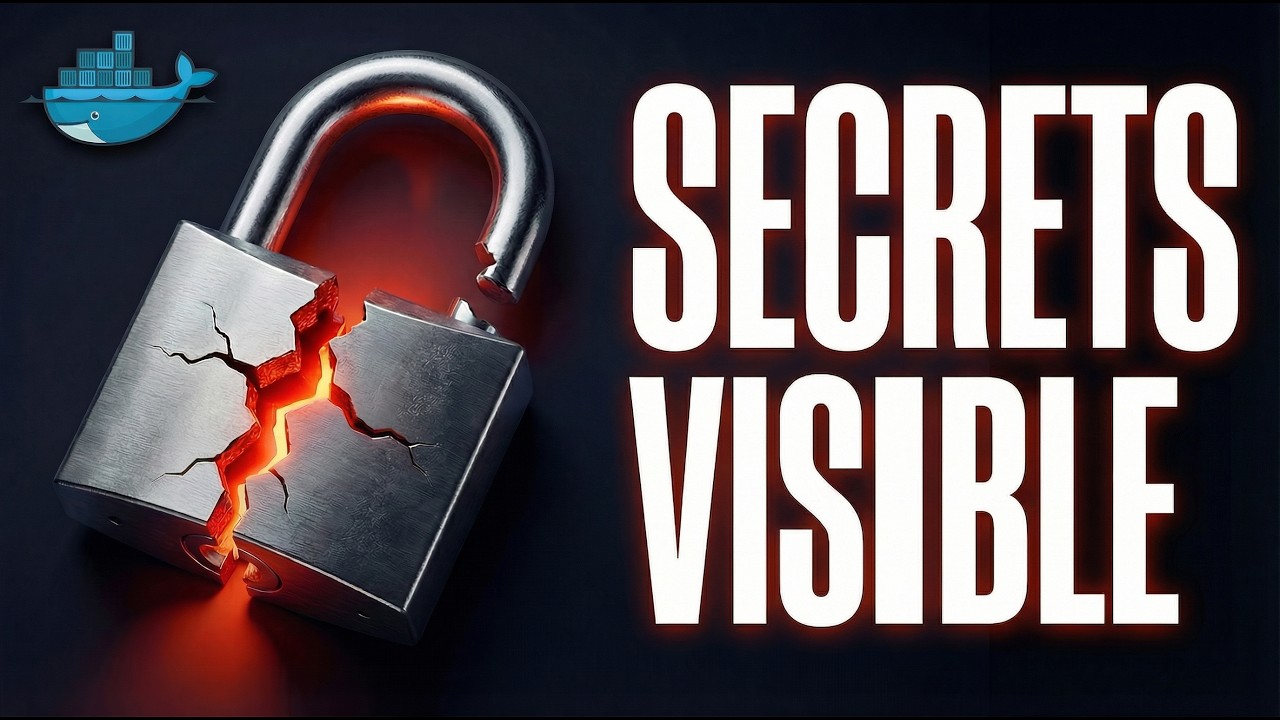 The Docker Secret Mistake That's In 10,000+ Public Images - YouTube
