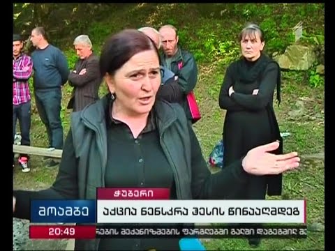 \"ნენსკრა ჰესის\" წინააღმდეგ საპროტესტო აქციაზე დაკავებულები  ჯარიმის სანაცვლოდ გაათავისუფლეს