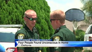 4 found unconscious in a Deltona home