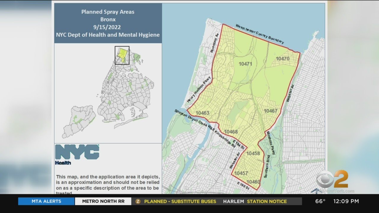NYC spraying for mosquitoes YouTube
