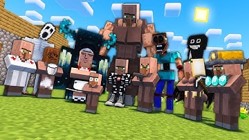 Minecraft Villagers Are Getting Crazy - Best Videos Compilation!