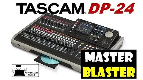 Tascam DP24/DP32 Digital Portastudio: Mastering A Recording