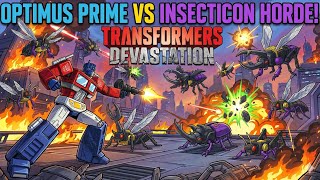 Celebrity Transformers Devastation Walkthrough Part 5 | Mission 5 The Beginning | Optimus prime vs Insecticon Net Worth