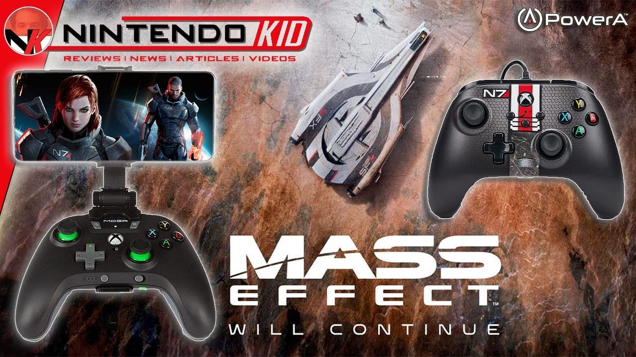 Tutor Muskuløs Michelangelo Mass Effect 4, PowerA Mass Effect Xbox Controller & Moga XP5-X Android  Controller Review! - YouTube