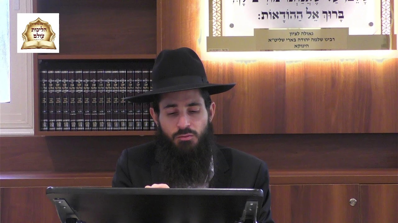 שיעור בתורת הינוקא | שידור חי | הרב לוי יצחק שוב שליט״א