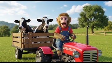 Tiny Monkey Farm: Tiny’s Prank Gone Wrong! From Chase to Cheer 🐶 | Monkey vs Dog!