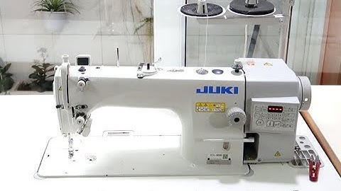 HƯỚNG DẪN SỬ DỤNG MÁY MAY CÔNG NGHIỆP 1 KIM ĐIỆN TỬ ( PHẦN 1 :XỎ CHỈ, ĐÁNH SUỐT) - MAYA DIY