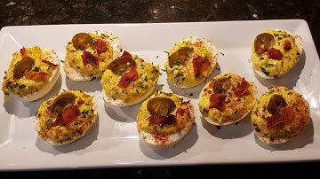 How To Make Bacon Jalapeno Deviled Eggs 🥓🌶🥚