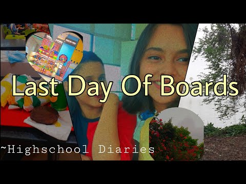 Highschool Diaries ep:2 Last day of board exams