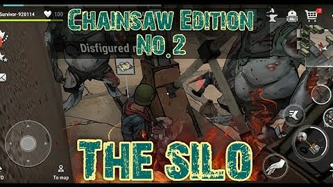 Silo Chainsaw Fun - Dark Days zombie Survival - Using Chainsaw with Copy Cat Gameplay