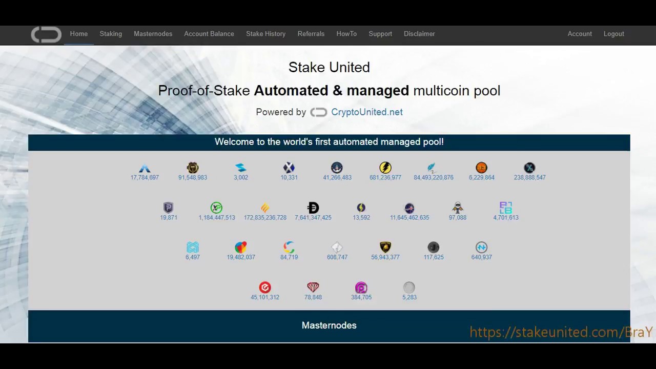 Stake United   Minería de PoS, Piscinas de Staking y Masternodes en grupo 2do video explicativo