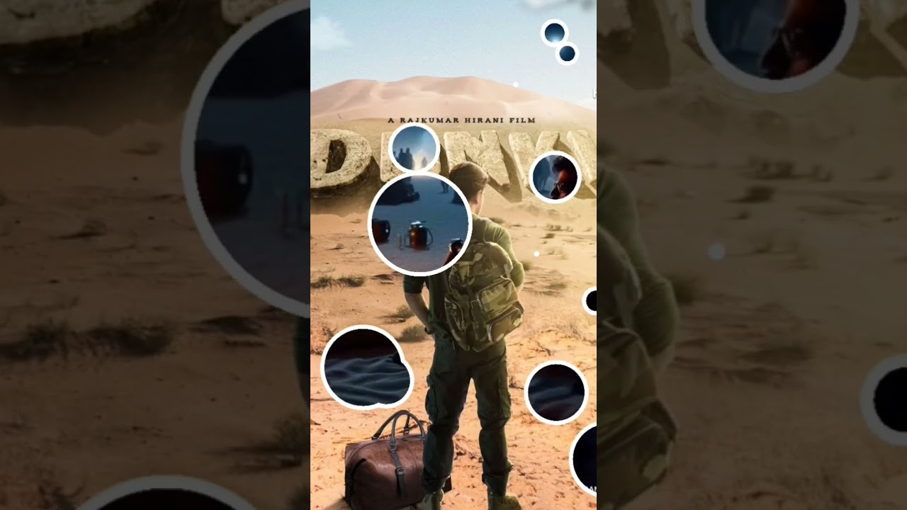 Dunki movie official trailer posters out now 