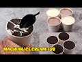 Homemade Magnum Ice Cream Pints! [ 4 Ingredients ]