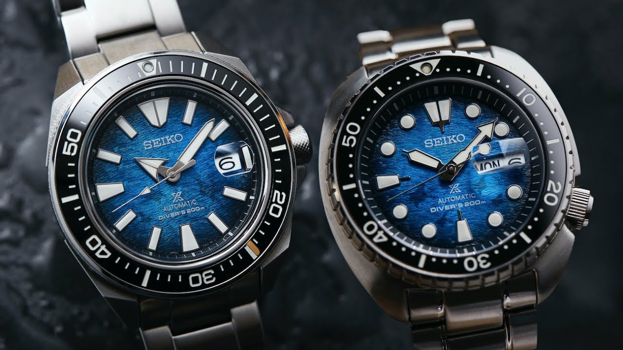 The Seiko Save The Ocean SRPE33K and SRPE39K models offer 2 of the most  spellbinding dials of 2020 - YouTube