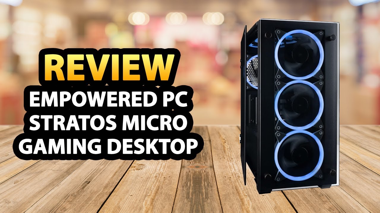 Empowered PC Stratos Micro Gaming Desktop - NVIDIA GeForce RTX